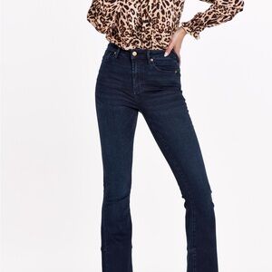Dear John Blue Flare Wide Leg Jeans